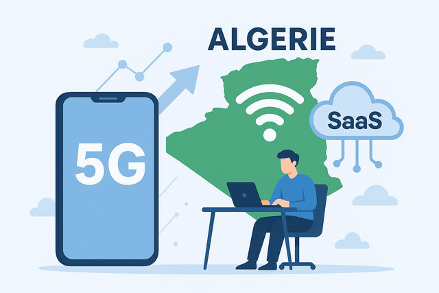 Déploiement de la 5G et infrastructures numériques en Algérie